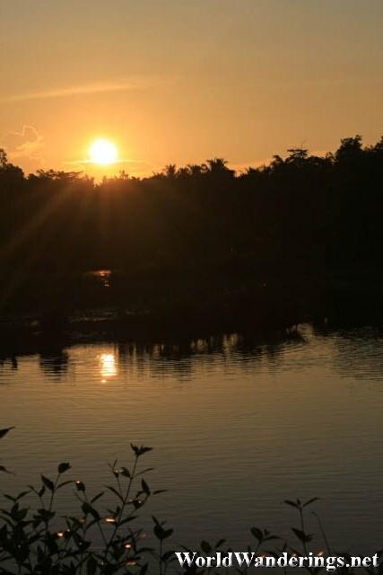 Sunset at Sungei Buloh Wetland Reserve