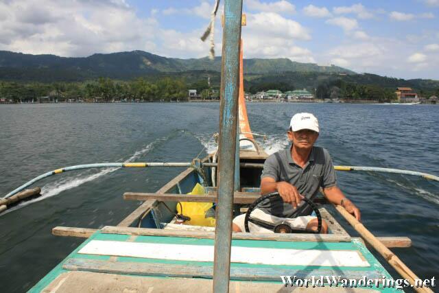 Boatman to Taal Volcano