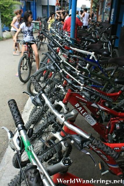 Bicycles for Rent in Pulau Ubin