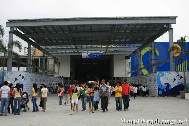 Entrance for the Manila Ocean Park