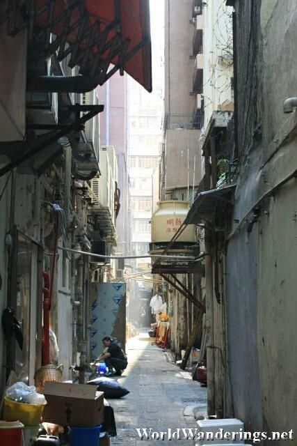 Alley in Kowloon Side
