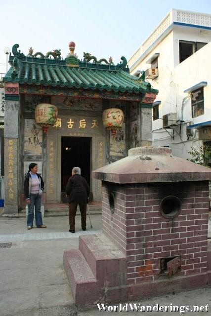 Tin Hau Temple in Shek O