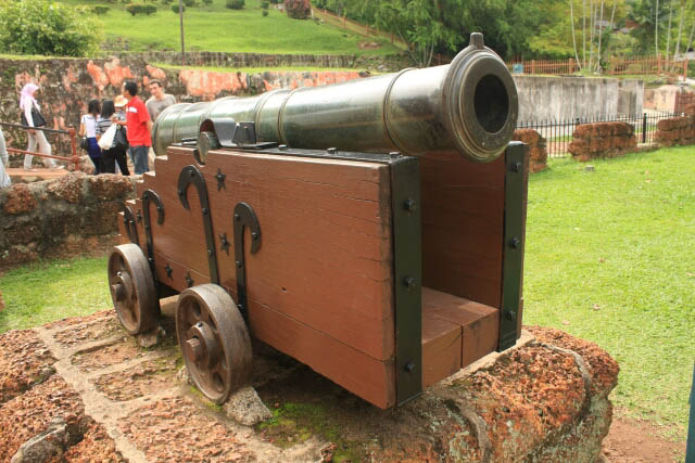 Cannon at the Ruins of A'Famosa