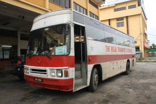 Our Bus to Tanah Rata