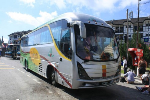 Bus Headed for Kuala Lumpur