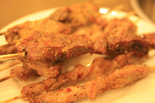 Assorted Barbequed Meat in Beijing