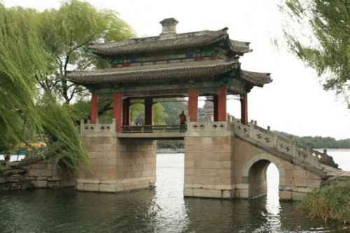 View of the Bridge of Pastoral Poems 豳风桥