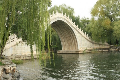 A View of Jade Belt Bridge 玉带桥