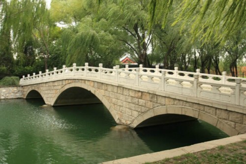 Elegant Bridge at the Summer Palace in Beijing