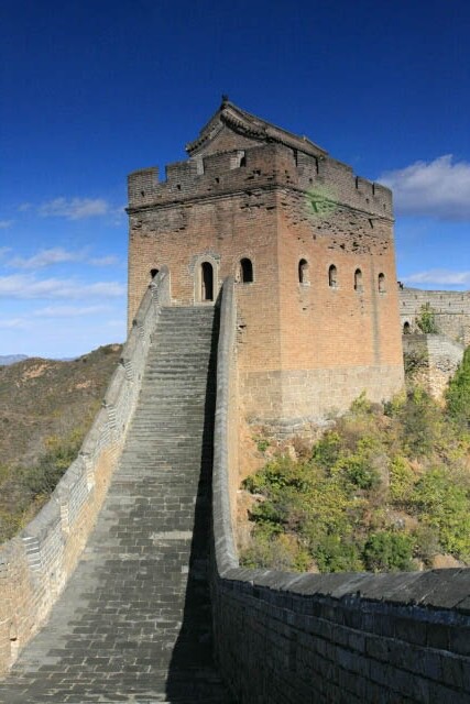 Large Jinshan Tower at the Great Wall 长城 at Jinshanling 金山岭