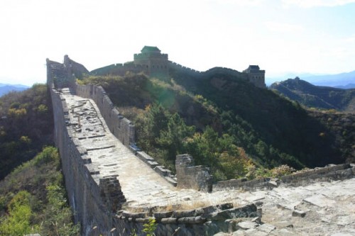 Some Ruined Portions of the Great Wall