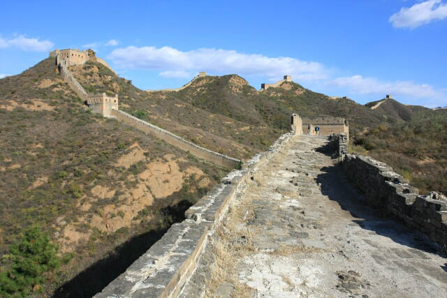Parts of the Wall Have Been Used to Repair the Wall Itself