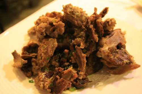 Deep Fried Duck with Spices