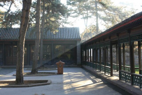 Imperial Courtyard at the Mountain Resort 避暑山庄 at Chengde 承德