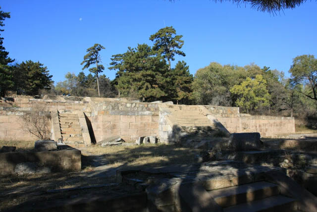 Temple Ruins at the Mountain Resort in Chengde