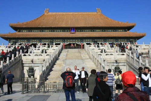 Approaching the Hall of Supreme Harmony 太和殿