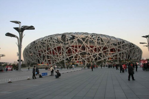 The Massive Beijing National Stadium 北京国家体育场