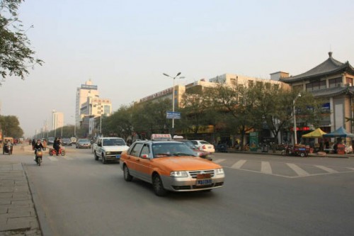 Street in Tai'an City 泰安