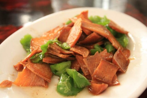 Preserved Tofu with Green Chili