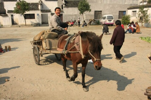 Fastest Transport in Hongcun 宏村 Ancient Village