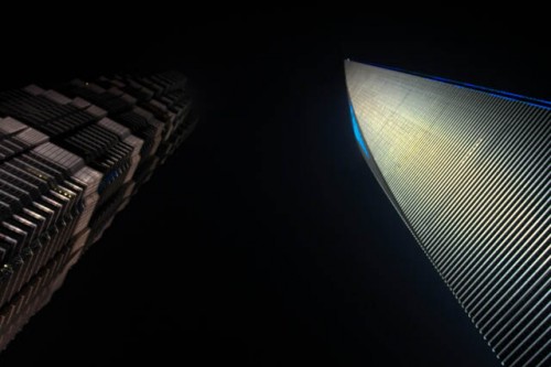Jinmao Tower 金茂大厦 and Shanghai World Financial Center 上海世界金融中心