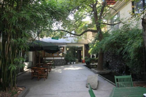 Garden Area of the Mingtown Hangzhou Internation Youth Hostel