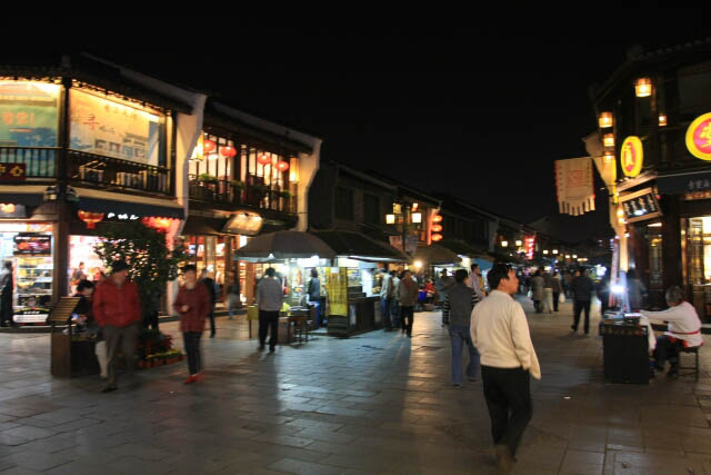 Shopping at Hangzhou Old Street