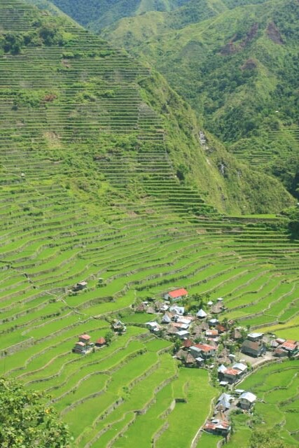 Village at the Foot of the Batad Rice Terraces
