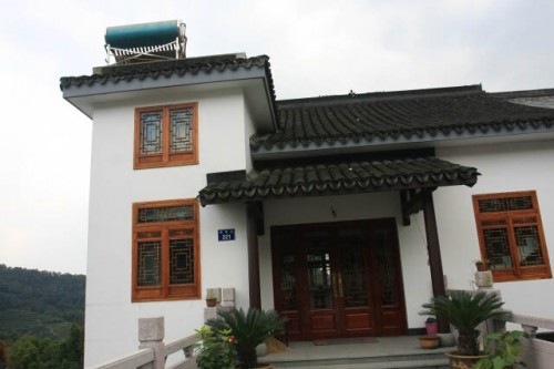 Nice Little House at the Longjing Tea Village