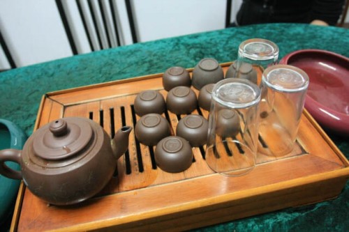 Tea Set at the Old Longjing 老龙井