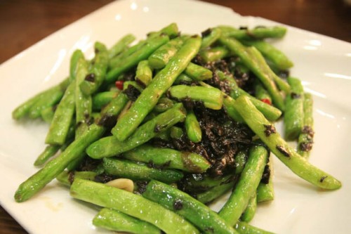 Dry Fried French Beans at Hangzhou 杭州