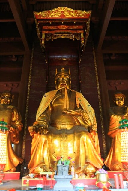 City God Statue at Chenghuang Temple 城隍庙
