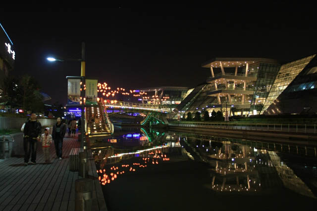Suzhou Times Square at Night