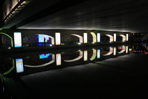 Underpass in Suzhou Times Square