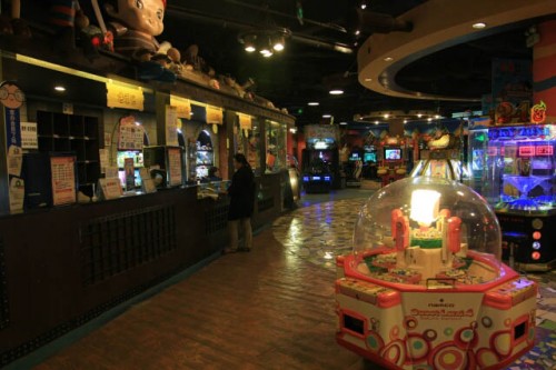 Deserted Indoor Theme Park at Suzhou Times Square