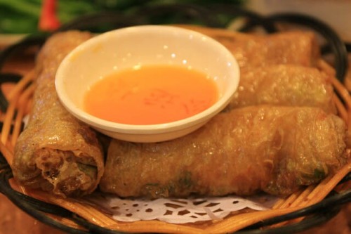 I Think This Was Spring Rolls