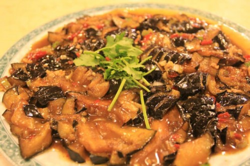 Eggplant Dish in Ma Family Restaurant 马家馆