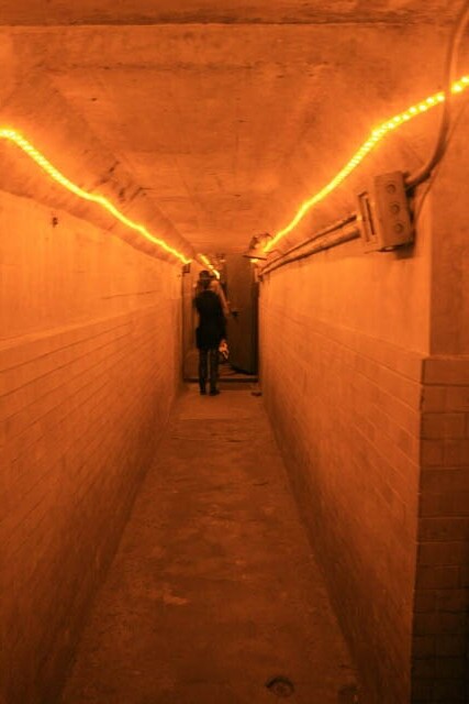 Tunnel Inside the Bomb Shelter at the Puppet Emperor's Palace 伪满洲皇宫