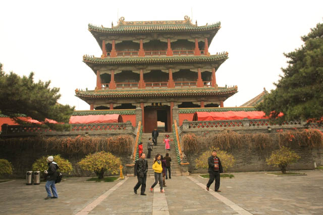 The Phoenix Tower 凤凰楼 at the Imperial Palace in Shenyang 沈阳故宫