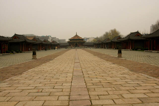 Dazheng Hall in the Distance