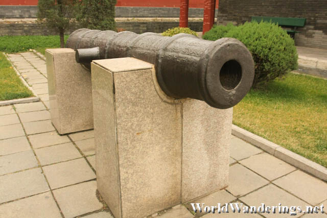 Old Cannon at Nurhachi's Palace