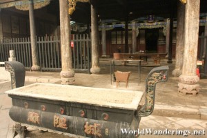 Incense Burner at the City God Temple 城隍庙 in Pingyao 平遥