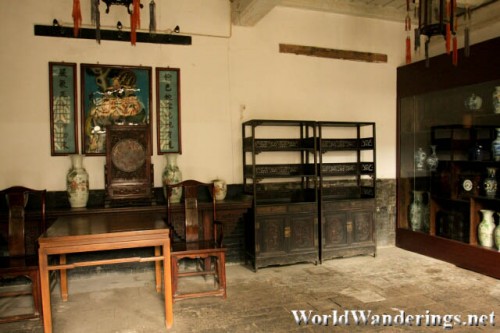 Visitors Area for One of the Establishments in Pingyao 平遥