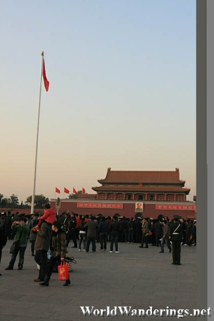 Changing of the Guards at Tiananmen Square 天安门