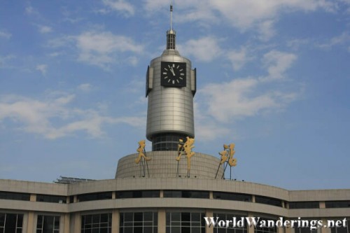 Clock Tower at Tianjin Railway Station 天津站