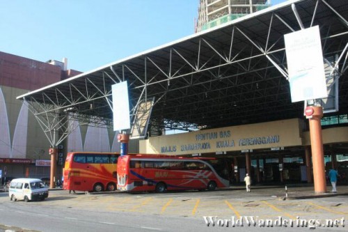 Bus Bays at the Kuala Terengganu Bus Station