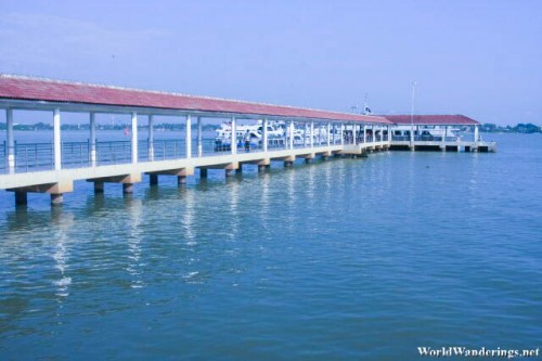 Clear Waters of Along the Shahbandar Jetty