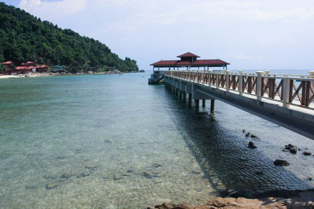 Walkway to the Jetty at Perhentian Kecil