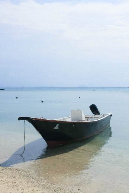 Lone Boat at Perhentian Kecil