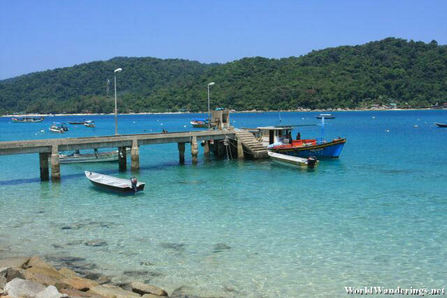Small Passenger Jetty for the Residents of the Fishing Village at Perhentian Kecil